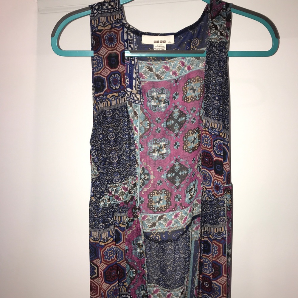 Boho cardigan floor length